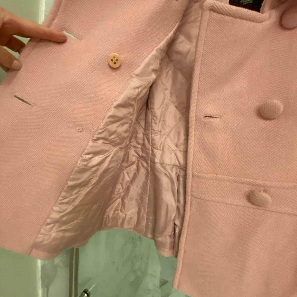 Talbots double breasted wool coat - Picture 5 of 6